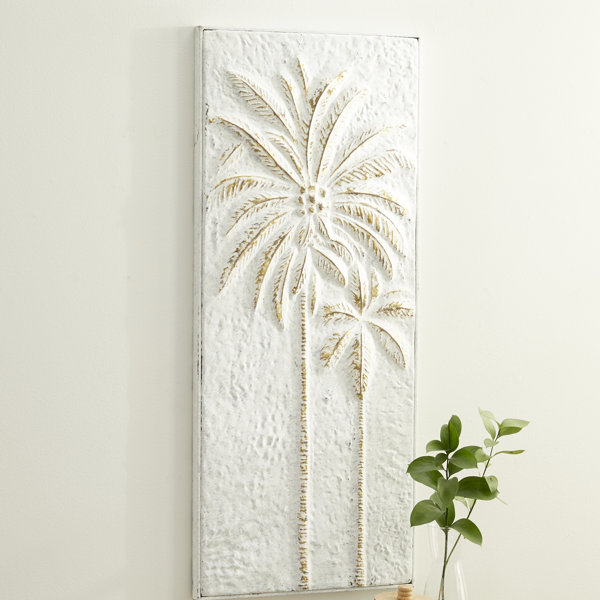 Endulzar Amigo por correspondencia adjetivo Metal Palm Tree Wall Decor | Wayfair