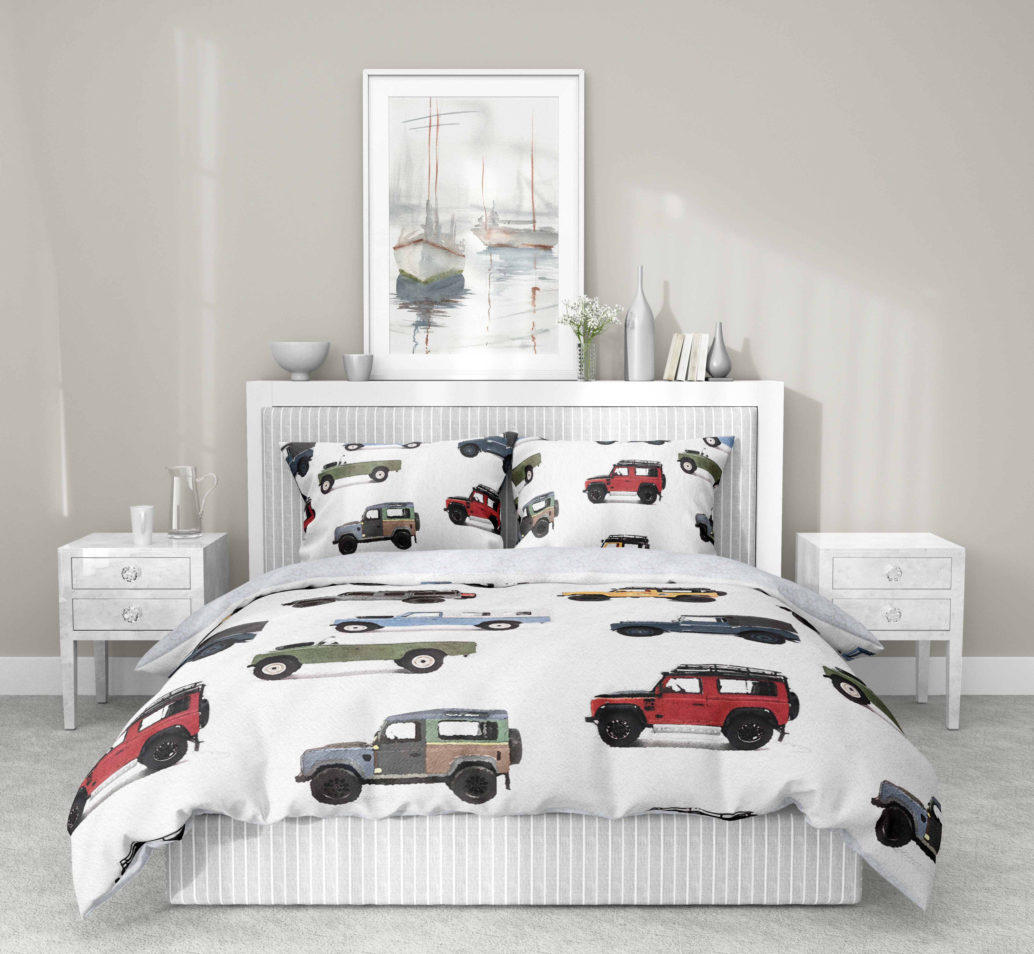 fuzzy red comforter