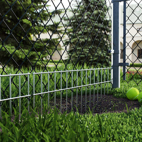 Chain Link Green Double Wall Tube™ Privacy Slat For 3ft High Fence Bottom Lock 