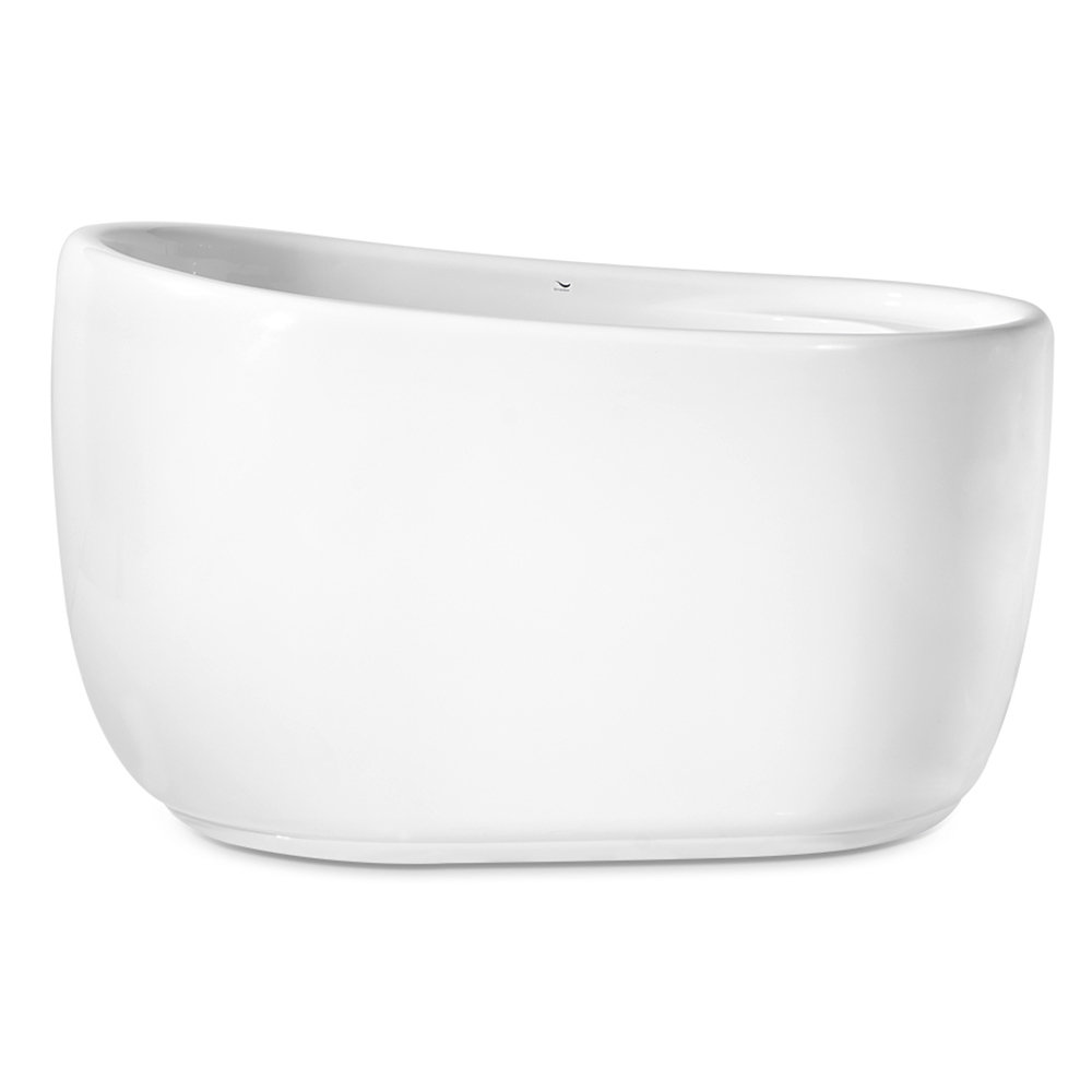 StreamlineBath 51.2'' x 31.5'' Freestanding Soaking Acrylic Bathtub