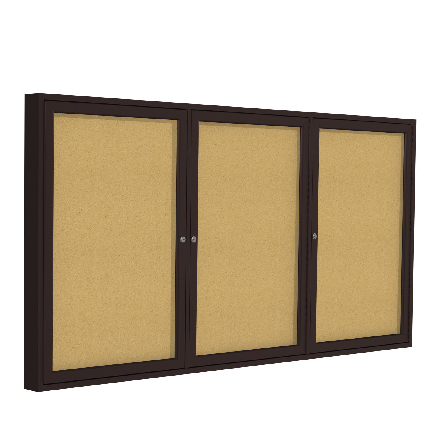 Ghent Wall Mounted Enclosed Bulletin Board & Reviews Wayfair