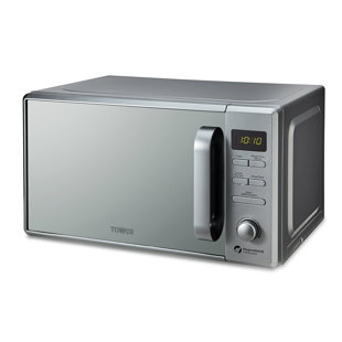 white microwave 800w