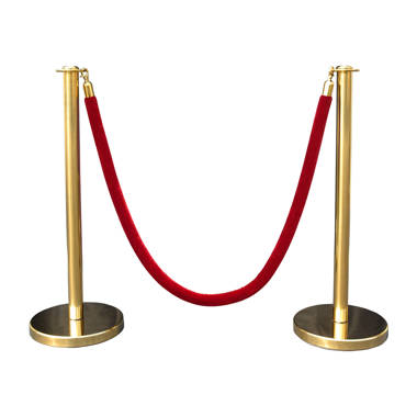 RUGS VIP CROWD CONTROL 4' X 10' RED CARPET 