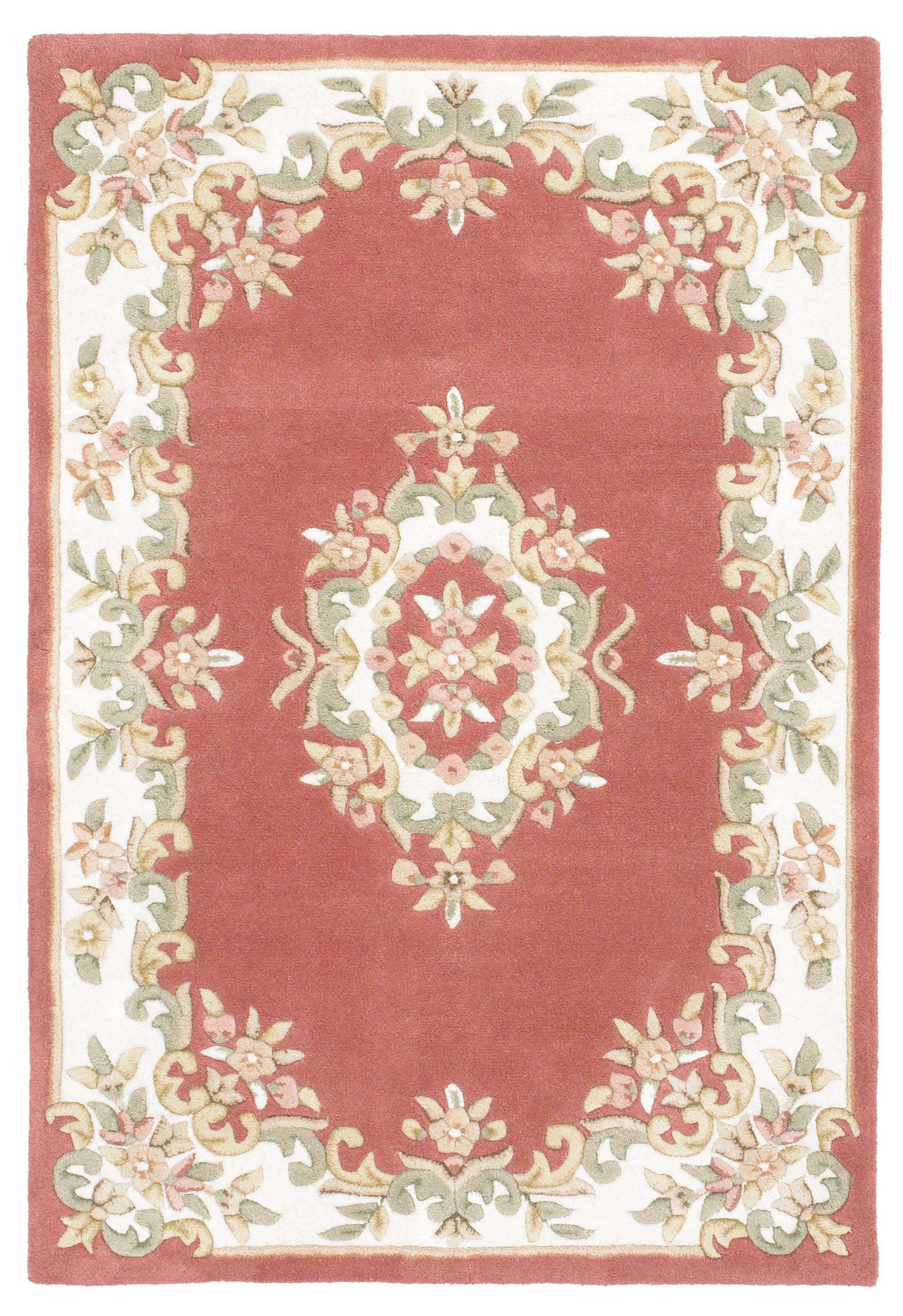 World Menagerie Hounslow Handmade Tufted Wool Pink Rug & Reviews Wayfair.co.uk