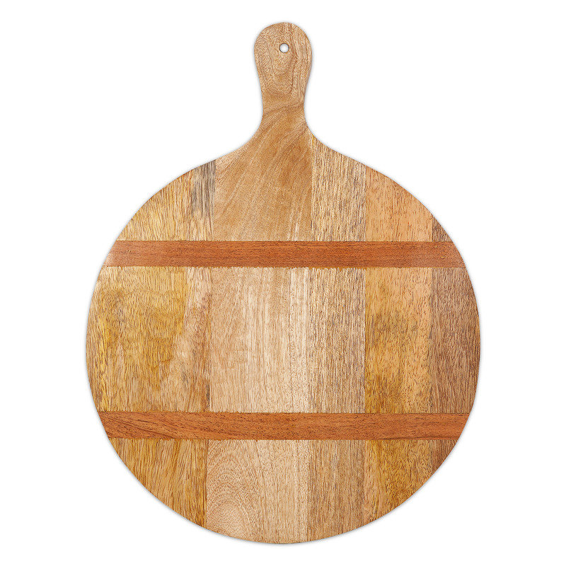 LuxeDesigns Premium Pizza Paddle for Perfectly Crispy Crusts Top