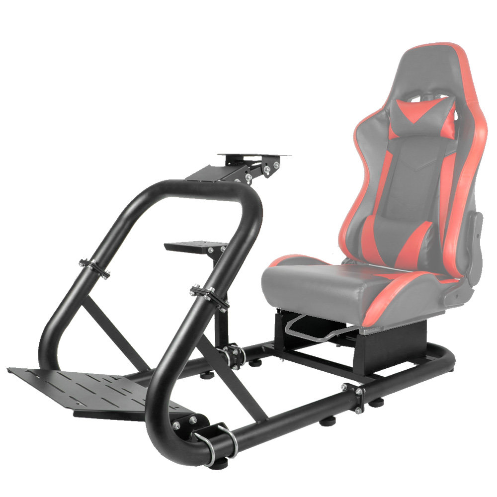 Anman Racing Simulator Wheel Stand fit Logitech Thrustmaster Fanatec NO Steering Wheel Pedal