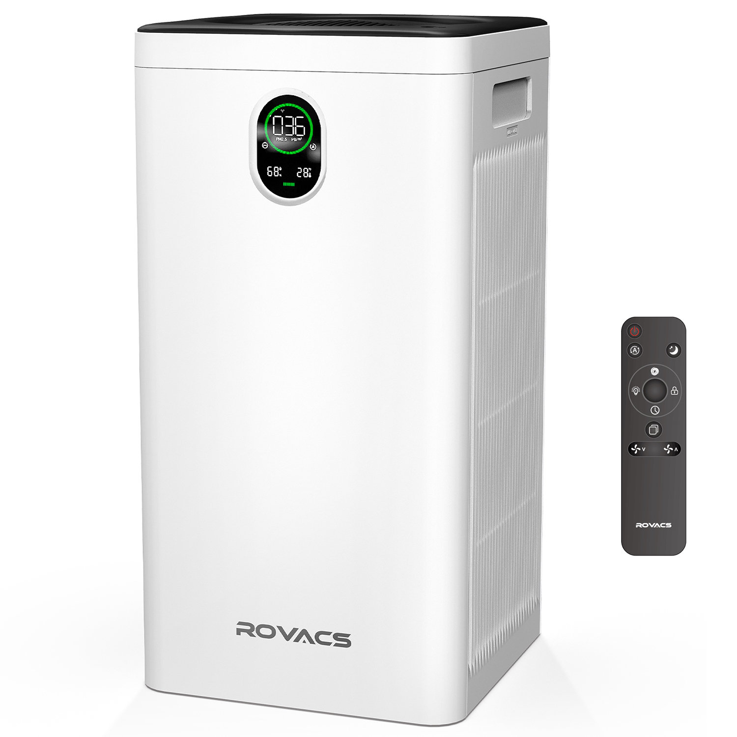 Rovacs Air Purifier Rv550 5 Filtration Levels Against Odors