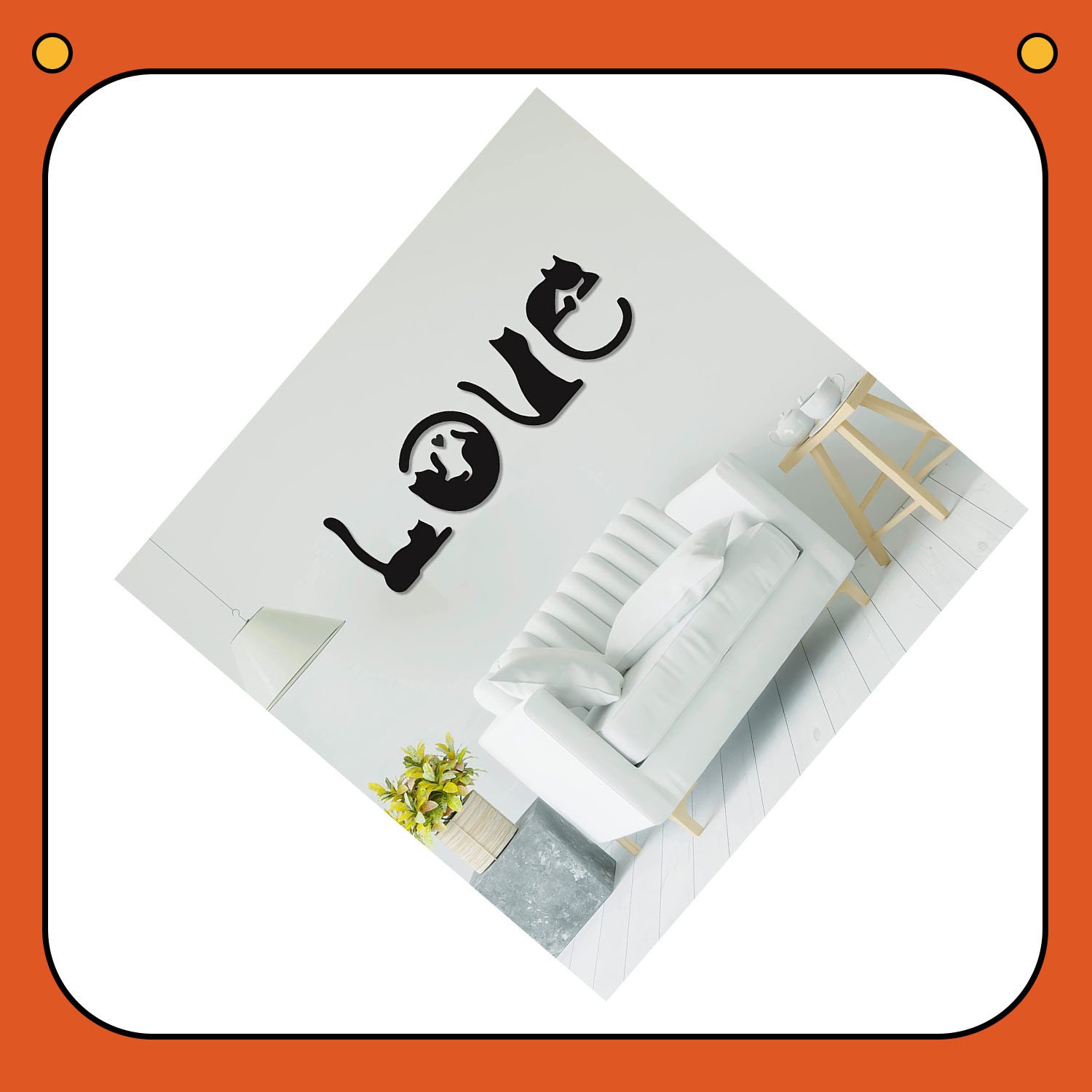 Red Barrel Studio® 4 Piece Eldrich Lovely Cats Wall Décor Set Wayfair