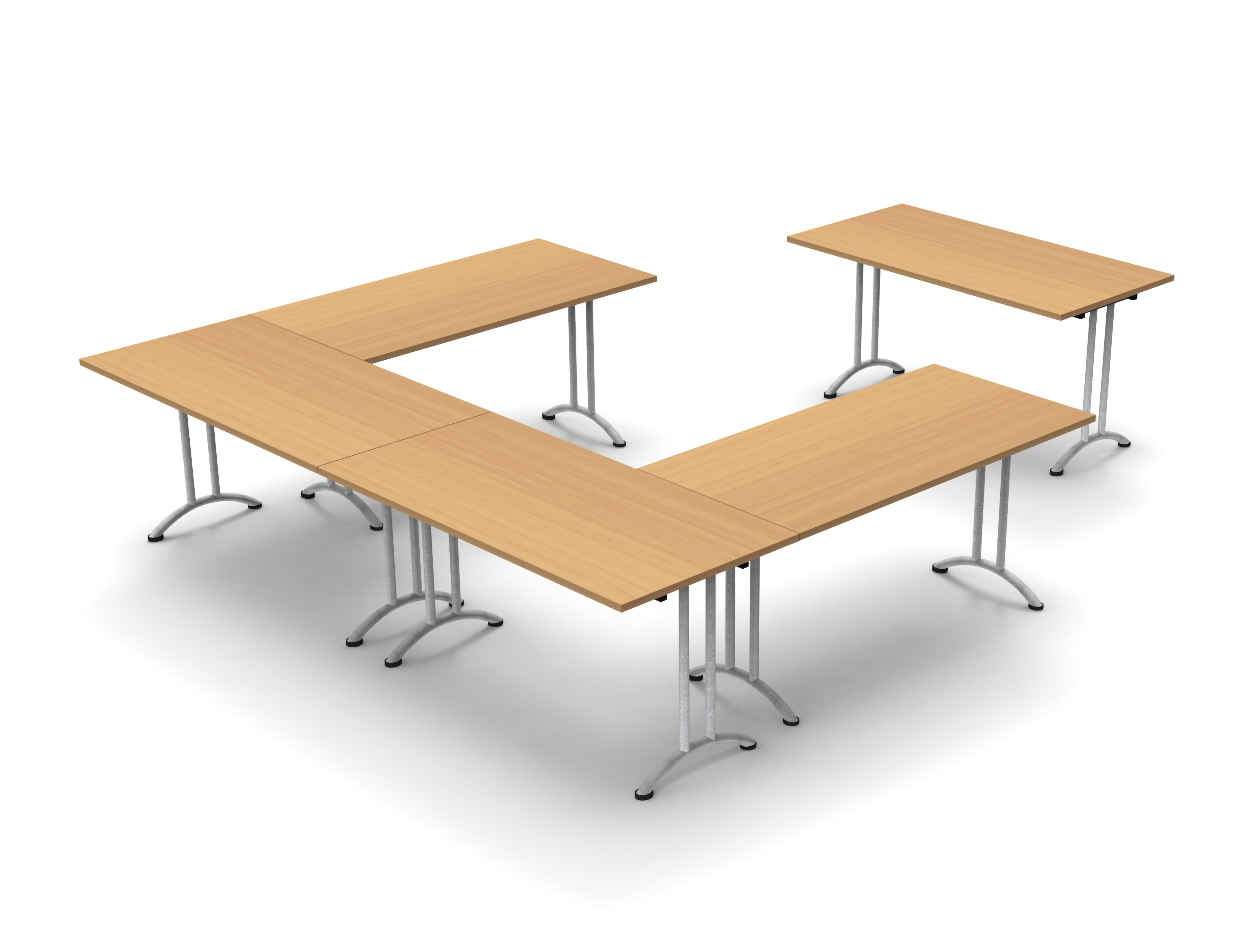 Inbox Zero 9 Person Conference Meeting Tables Complete Tables Set Wayfair