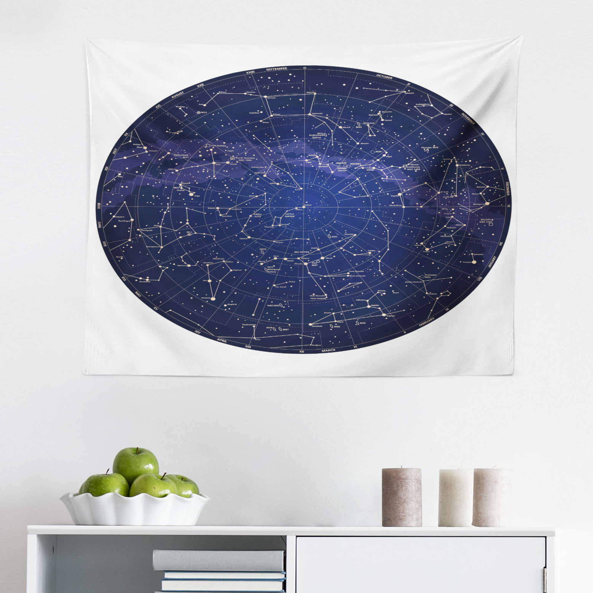 Constellation Map Northern Hemisphere