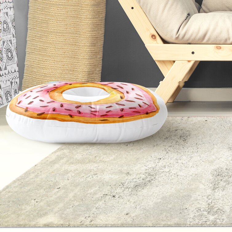 Good Banana Kids' Donut Floor Floatie Seat, Round Floor Pillow