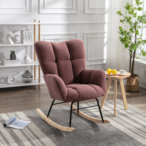 Gold-rocking-chair | Wayfair