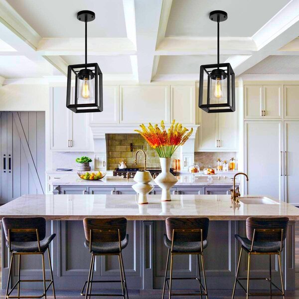 Easy Fit Modern Retro Metal Ceiling Pendant Light Shade Kitchen Island Dining 