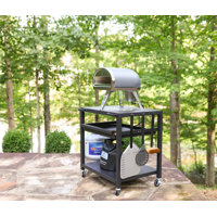 Nuuk Heavy Duty Solid Steel 30IN Pizza Oven Table