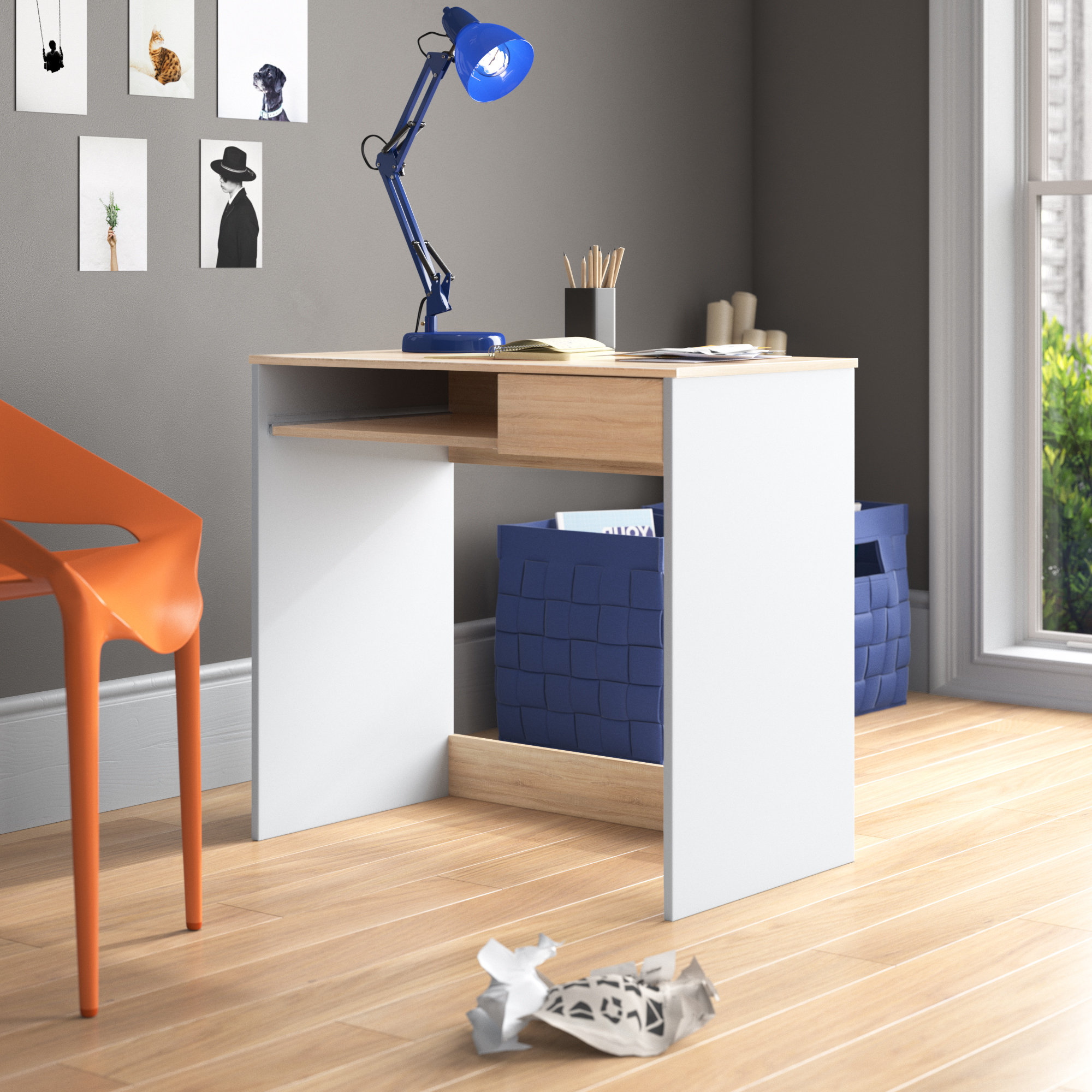 Zipcode Design™ Kalyn Desk & Reviews Wayfair