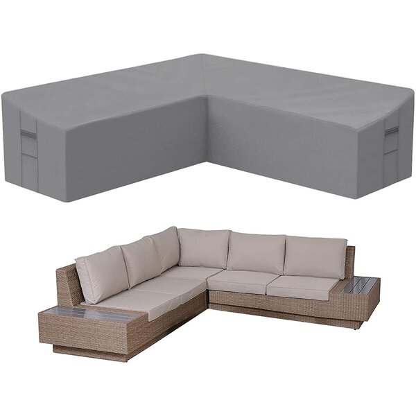 Furniture Cover UV Protection Patio Corner Sofa L Shape Durable Outdoor Garden 