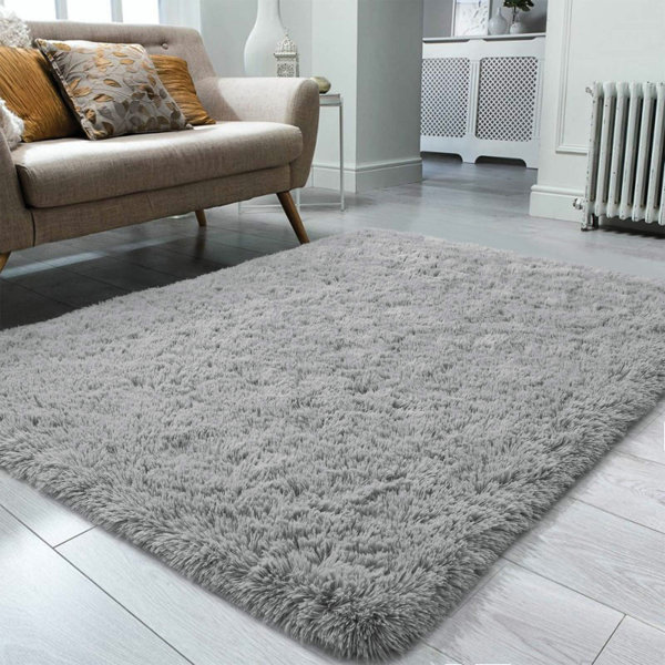 Luxury Fluffy Faux Fur Rug Area Rugs Hairy Soft Shaggy Bedroom Carpet Floor Mat 