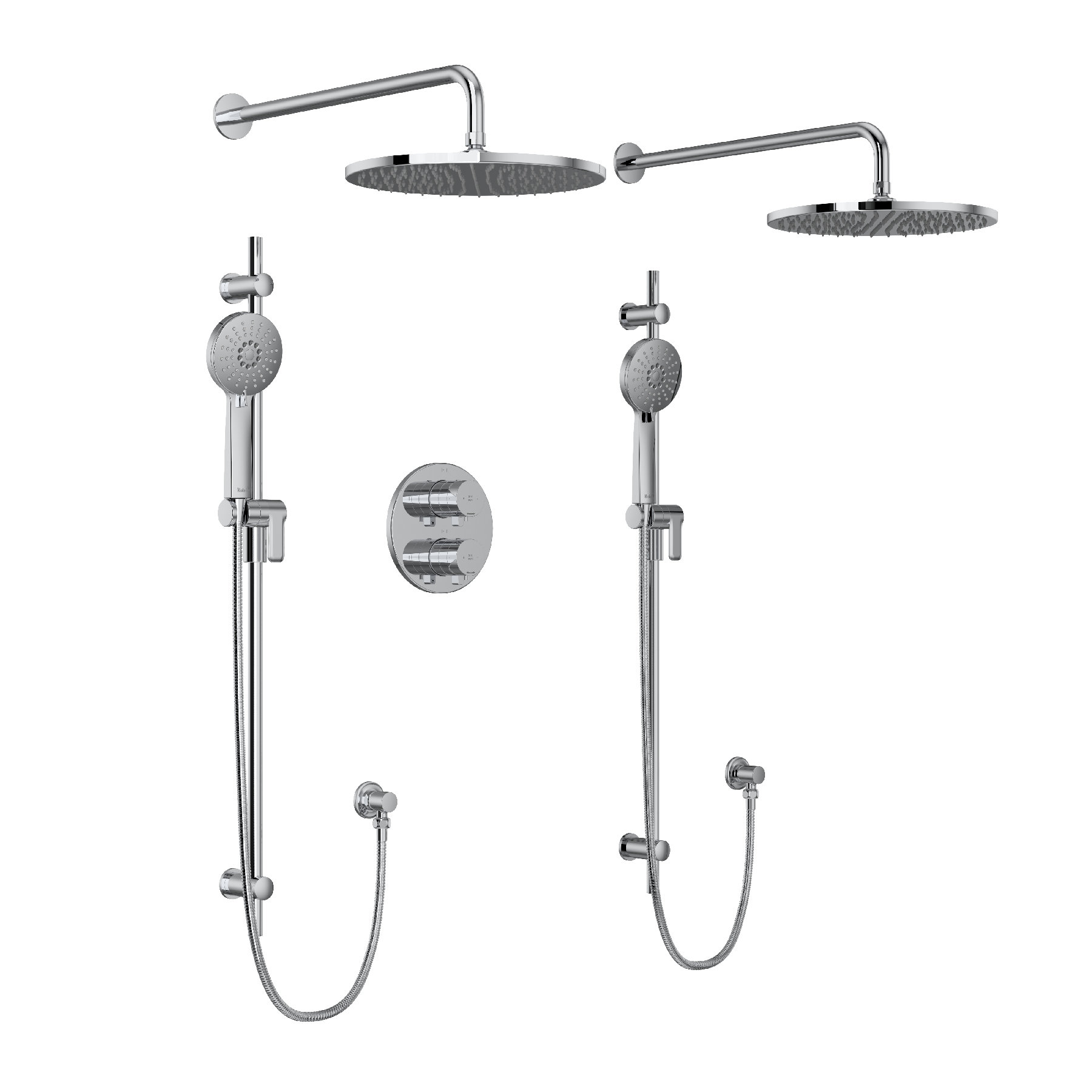 House of Rohl Pressure Balanced Complete Shower System with Roughin