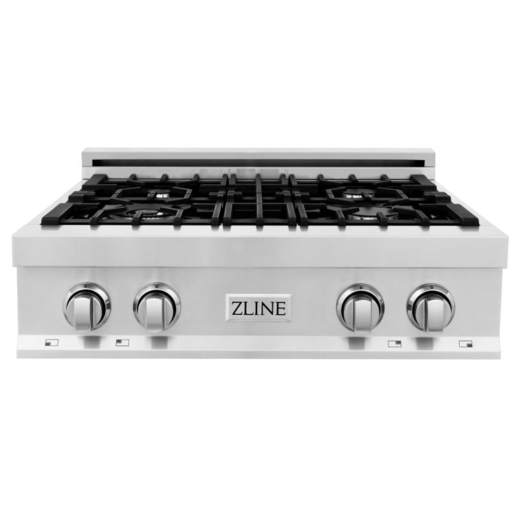4 burner gas stove top 30 inch