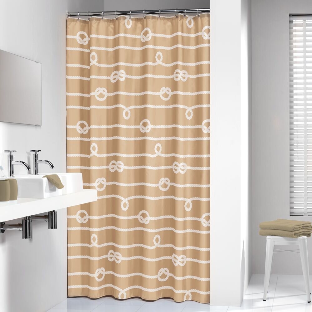 Pinehurst Shower Curtain brown