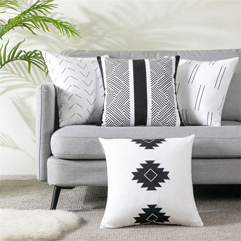 Mistana™ Ahana Indoor/Outdoor Pillow Cover & Reviews | Wayfair