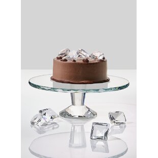 Alessi 1pc Cake Storage Stand Cupcake Display Plate Dessert Tray for Party White 