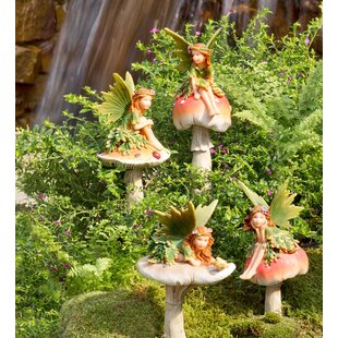 6pcs Mini Mushroom Exquisite Creative Wood Mushroom Sculpture 
