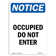 SignMission Occupied Do Not Enter Sign | Wayfair