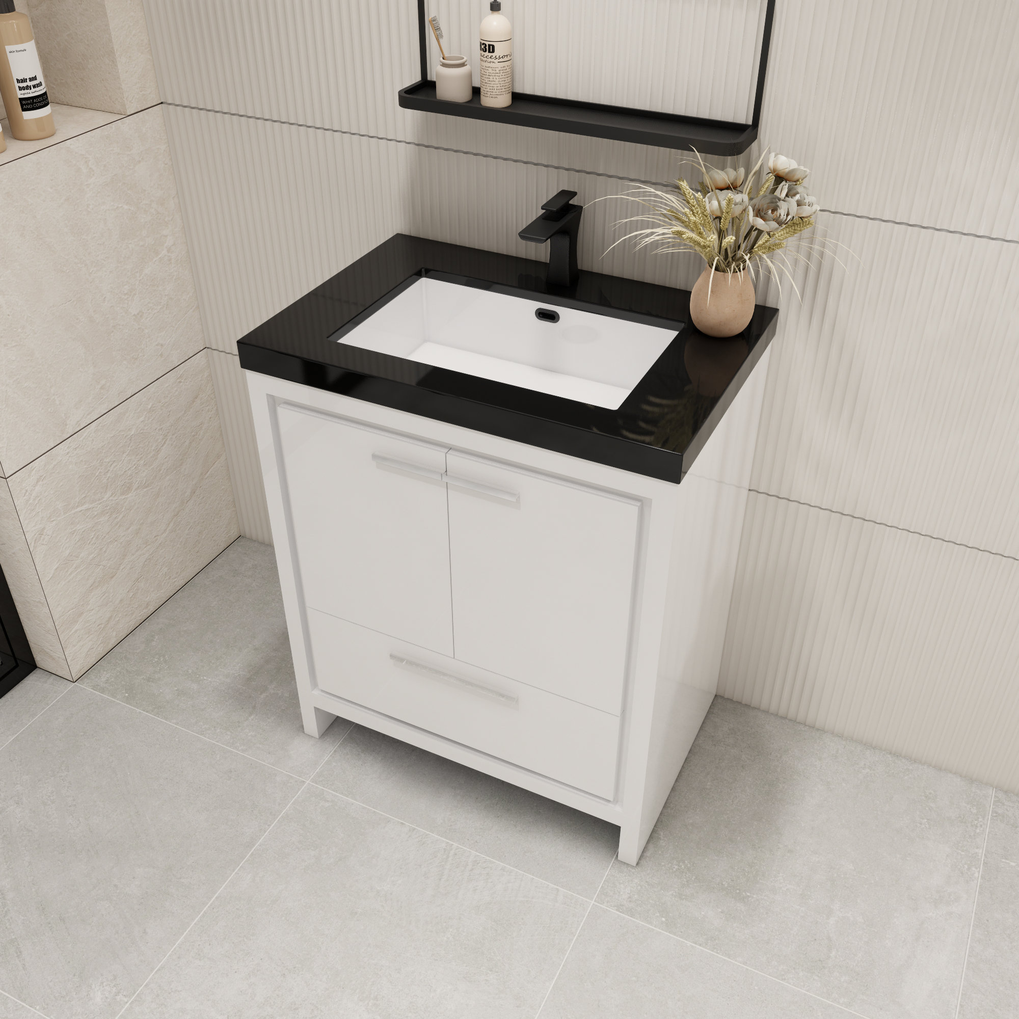 Latitude Run® Enochville 30" Single Bathroom Vanity Set Wayfair