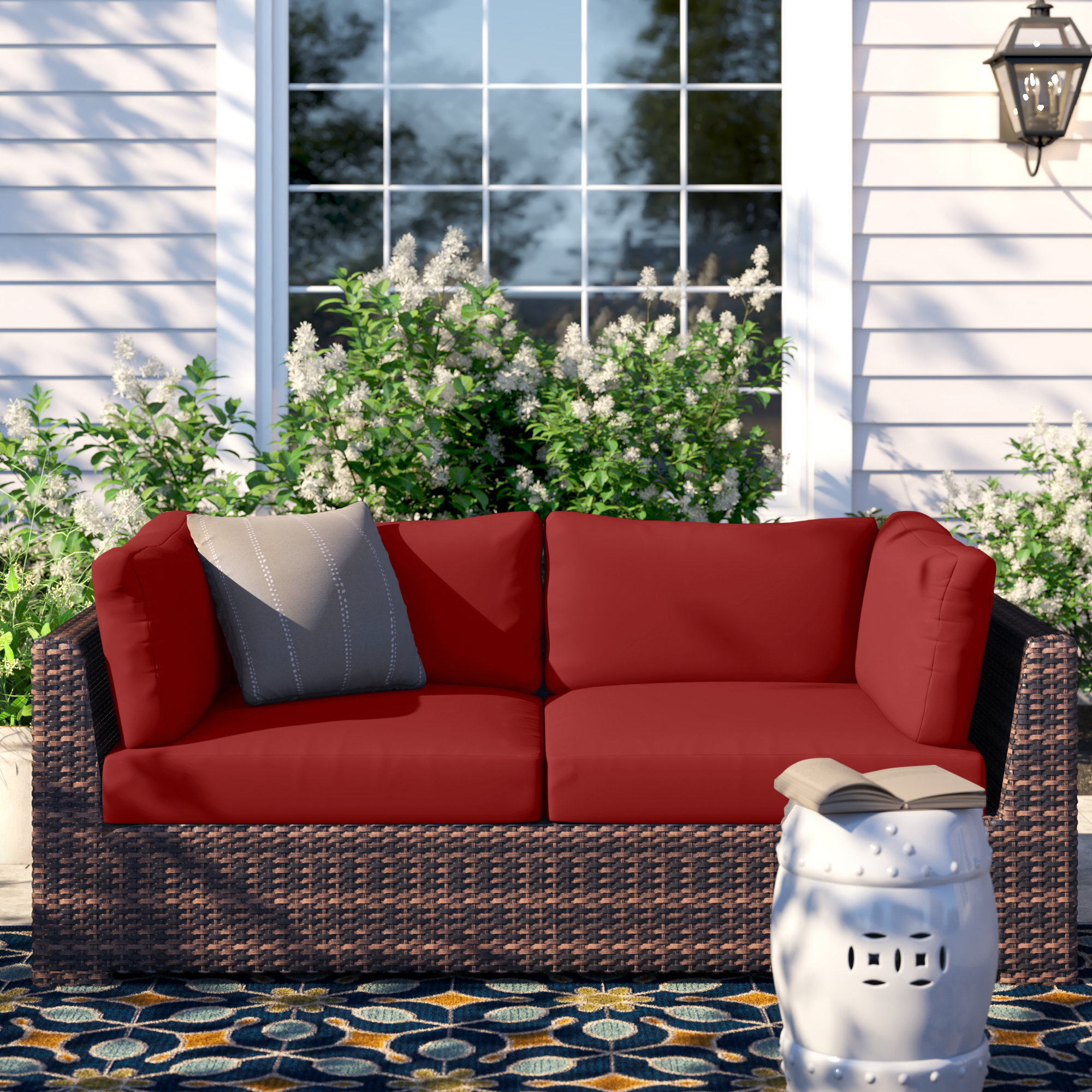 6 piece outdoor cushion set