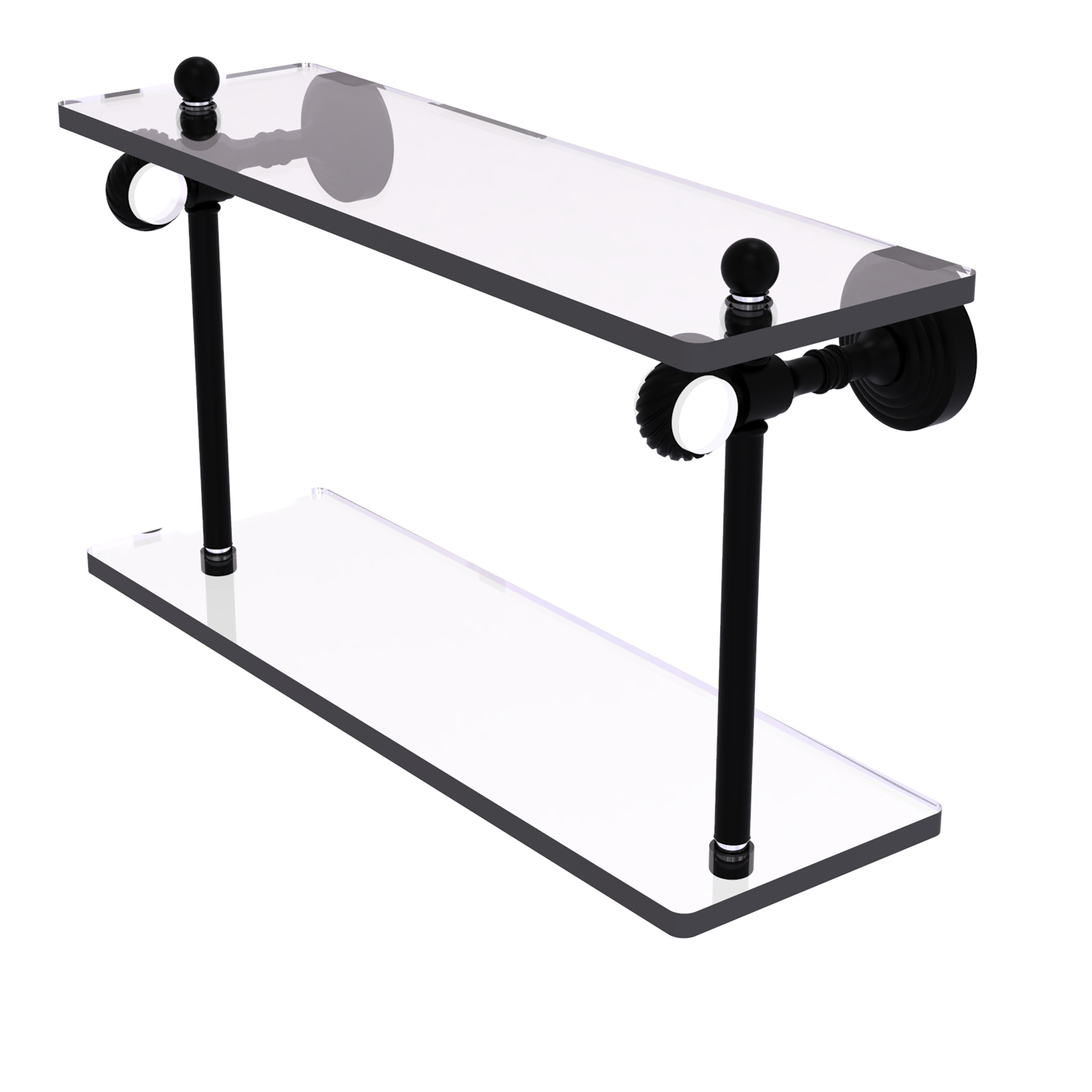 Everly Quinn Jarrell 2 Piece Tiered Shelf Wayfair