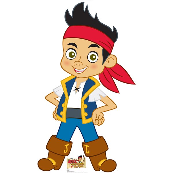 Collection Jake and The Neverland Pirates Officially Licensed Disney Removable Wall Decals