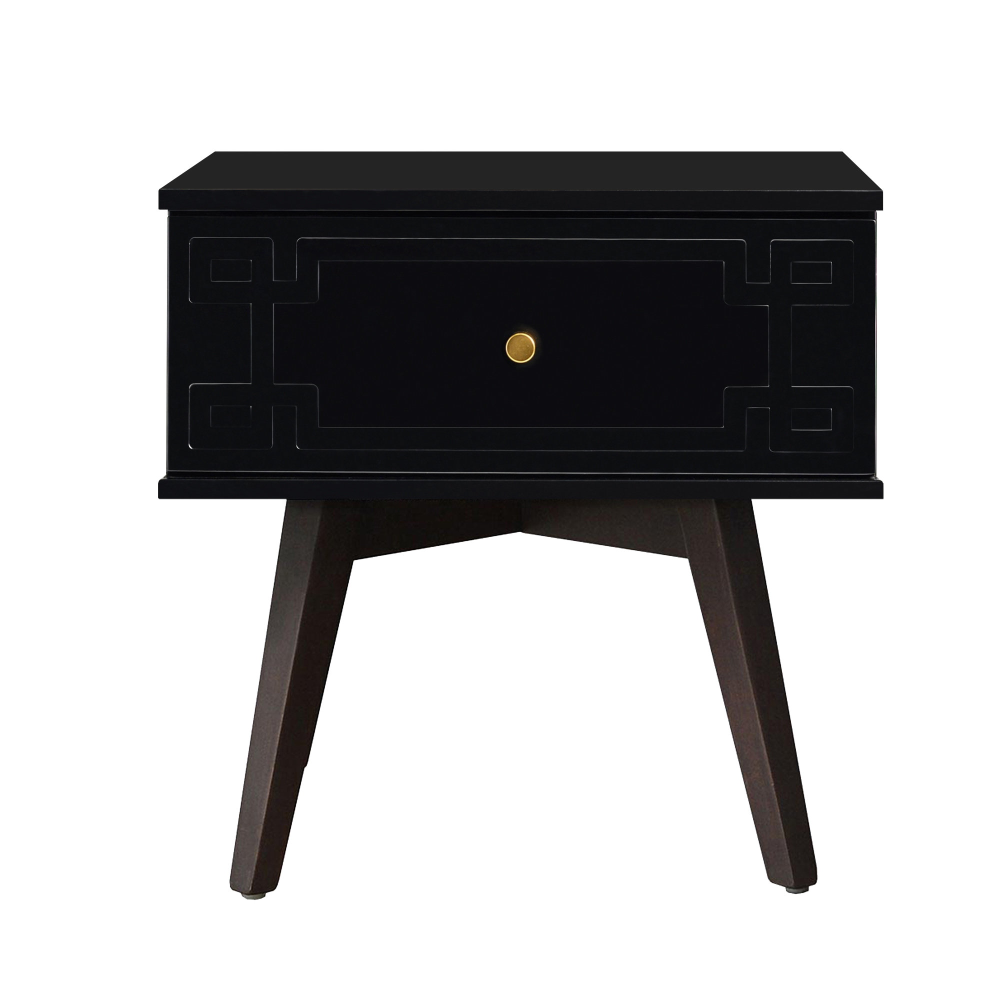 Oliver Chattie Solid + Manufactured Wood Nightstand Wayfair