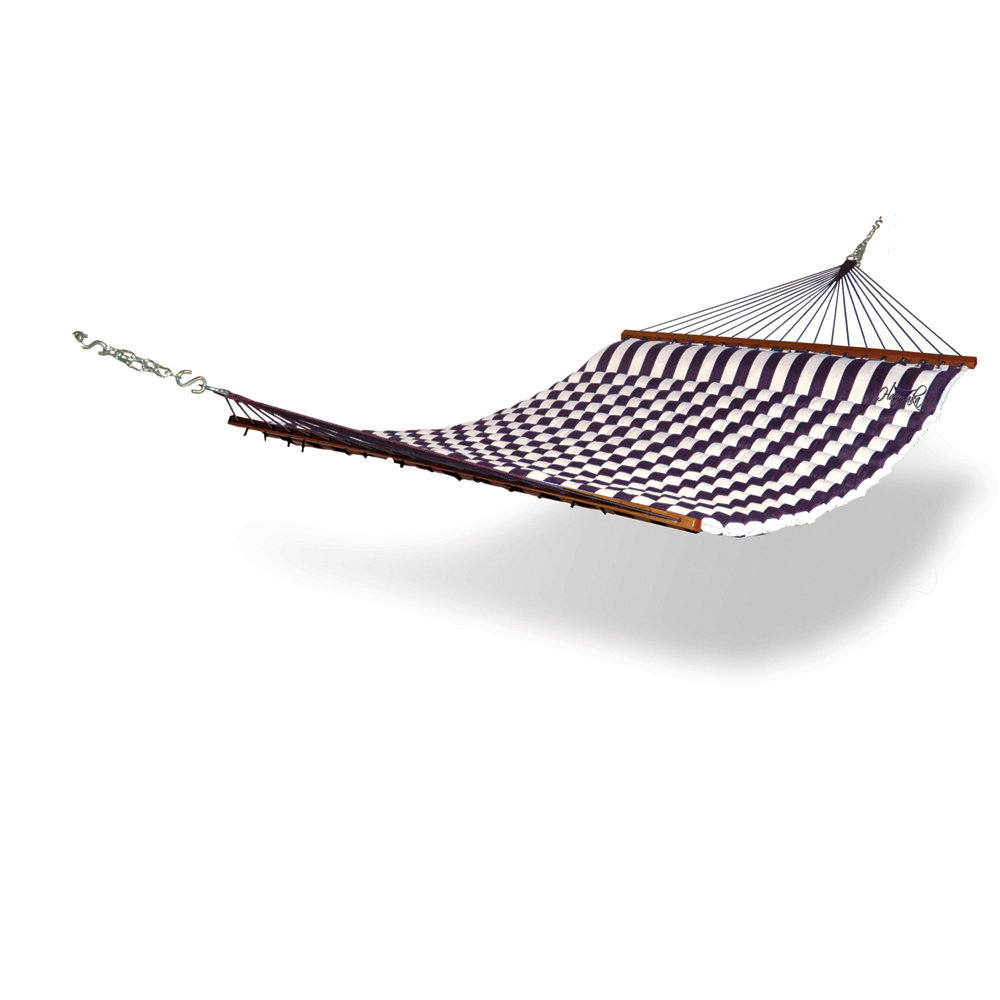 Hammaka Striped Double Spreader Bar Hammock & Reviews Wayfair