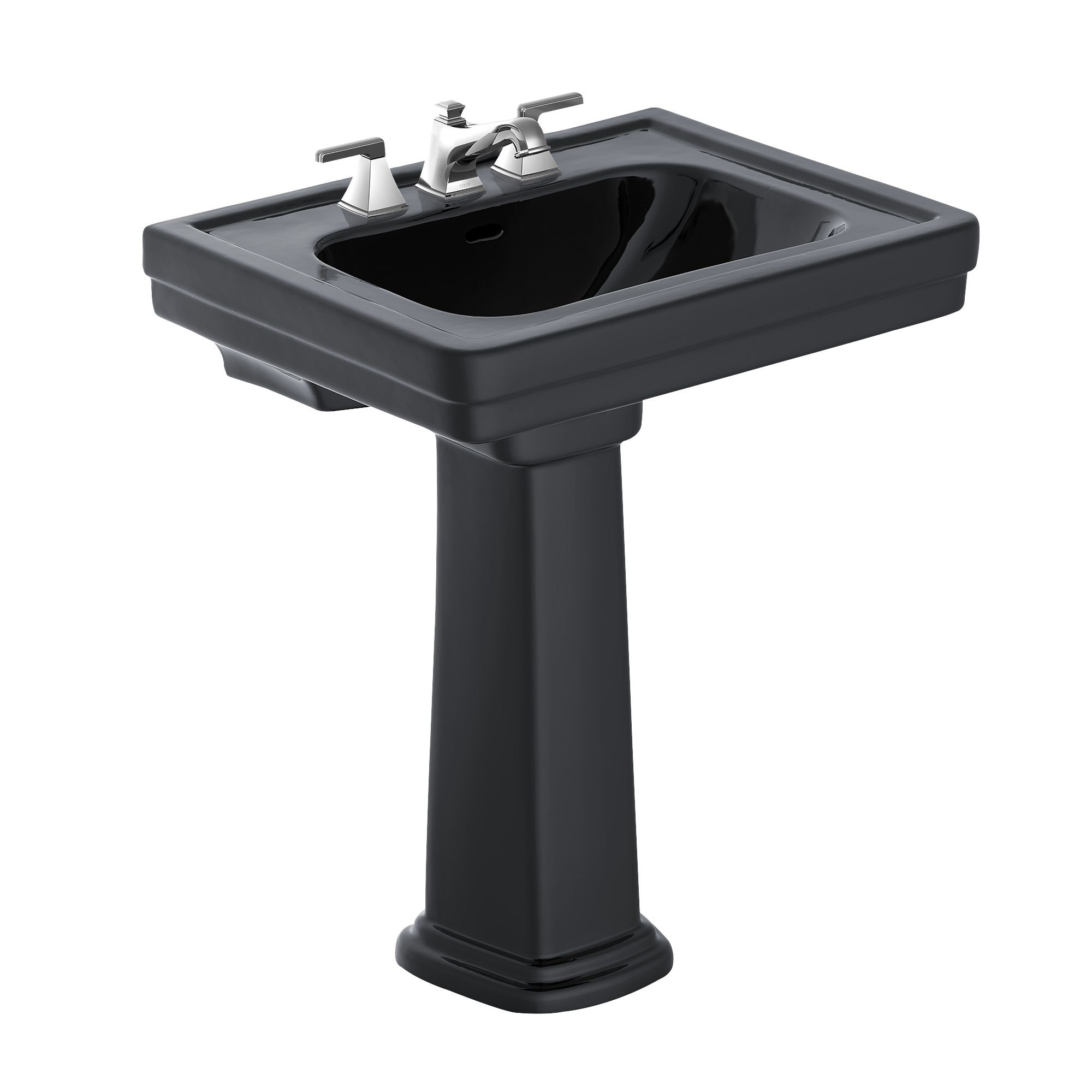 TOTO Promenade® 21'' Tall Vitreous China Rectangular Pedestal Bathroom ...