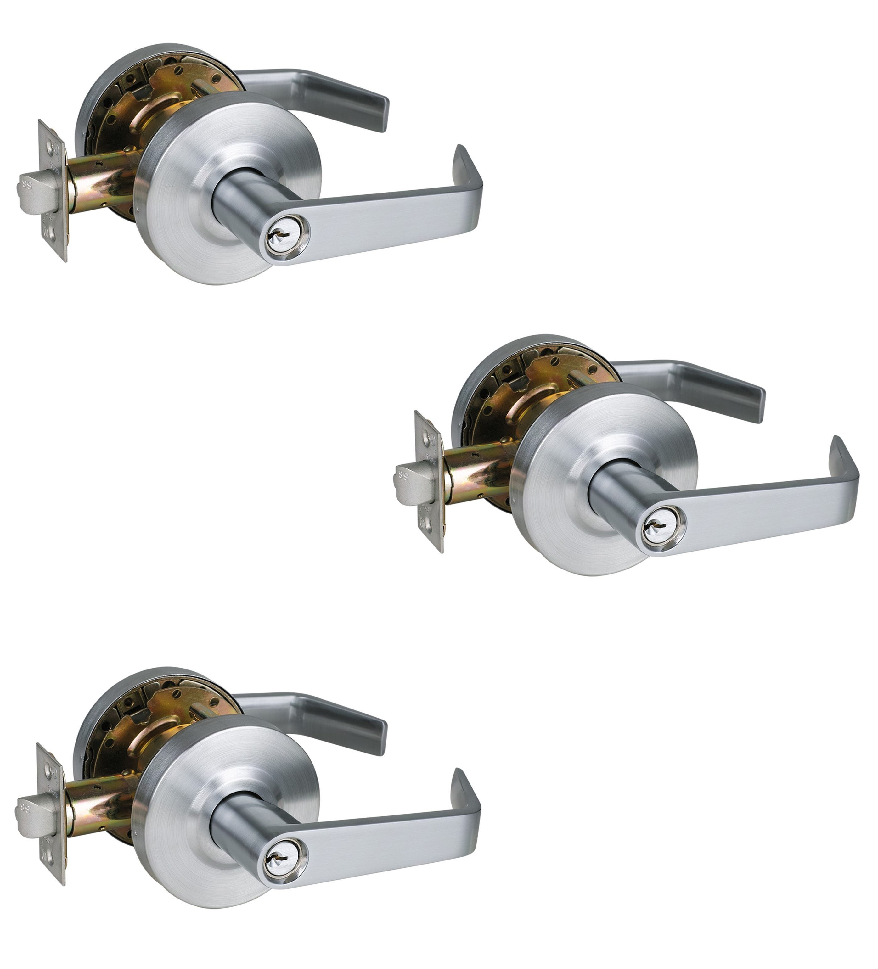 HISAFE Heavy Duty Storeroom Keyed (Entry) Door Lever Multipack Wayfair