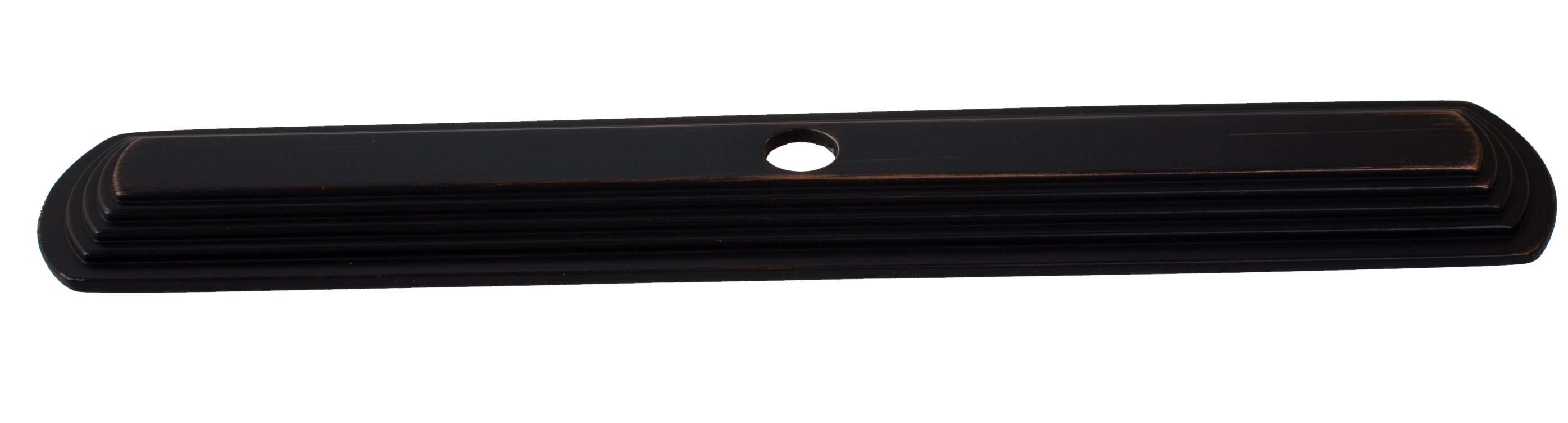 10 Pack GlideRite 6 Round Rectangle Backplate Oil Rubbed Bronze 1079