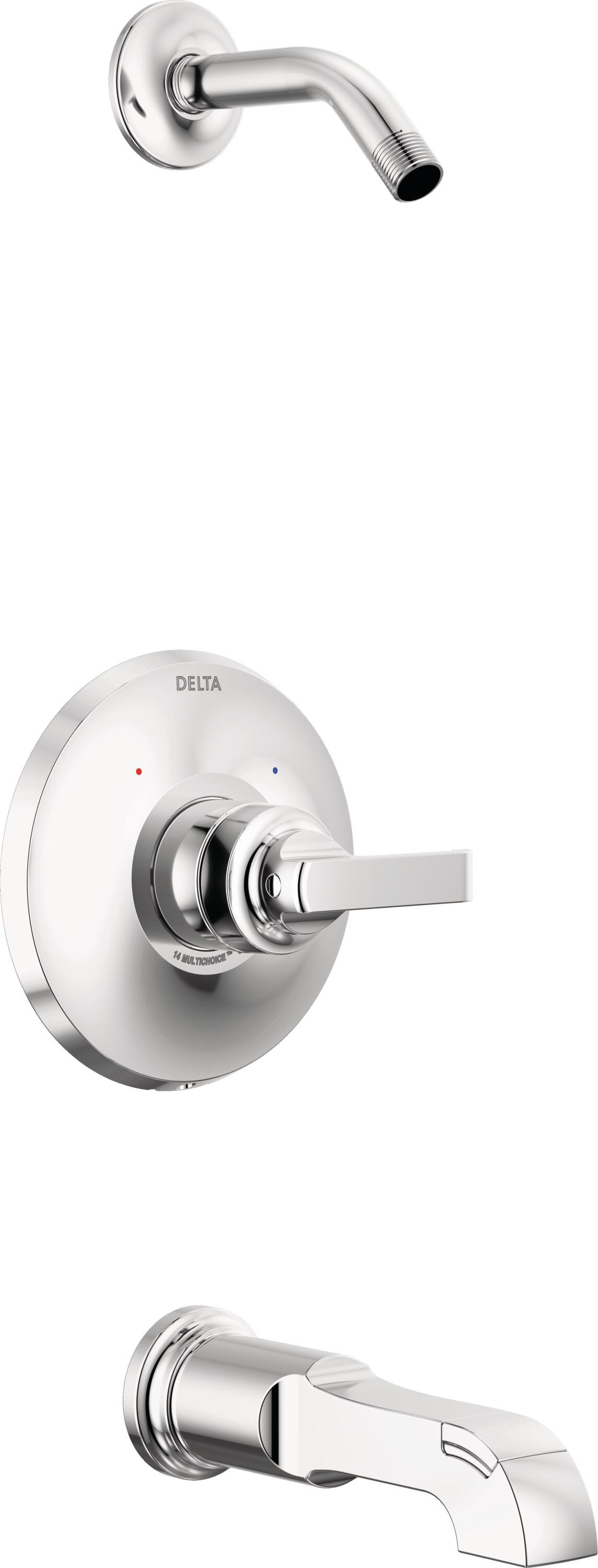 Delta Tetra Bathtub Faucet Trim Kit, Bathtub Faucet Set, Shower Faucet and Handle Set, Bathtub