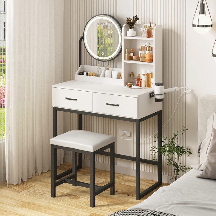Ivy Bronx Borach Vanity & Reviews | Wayfair