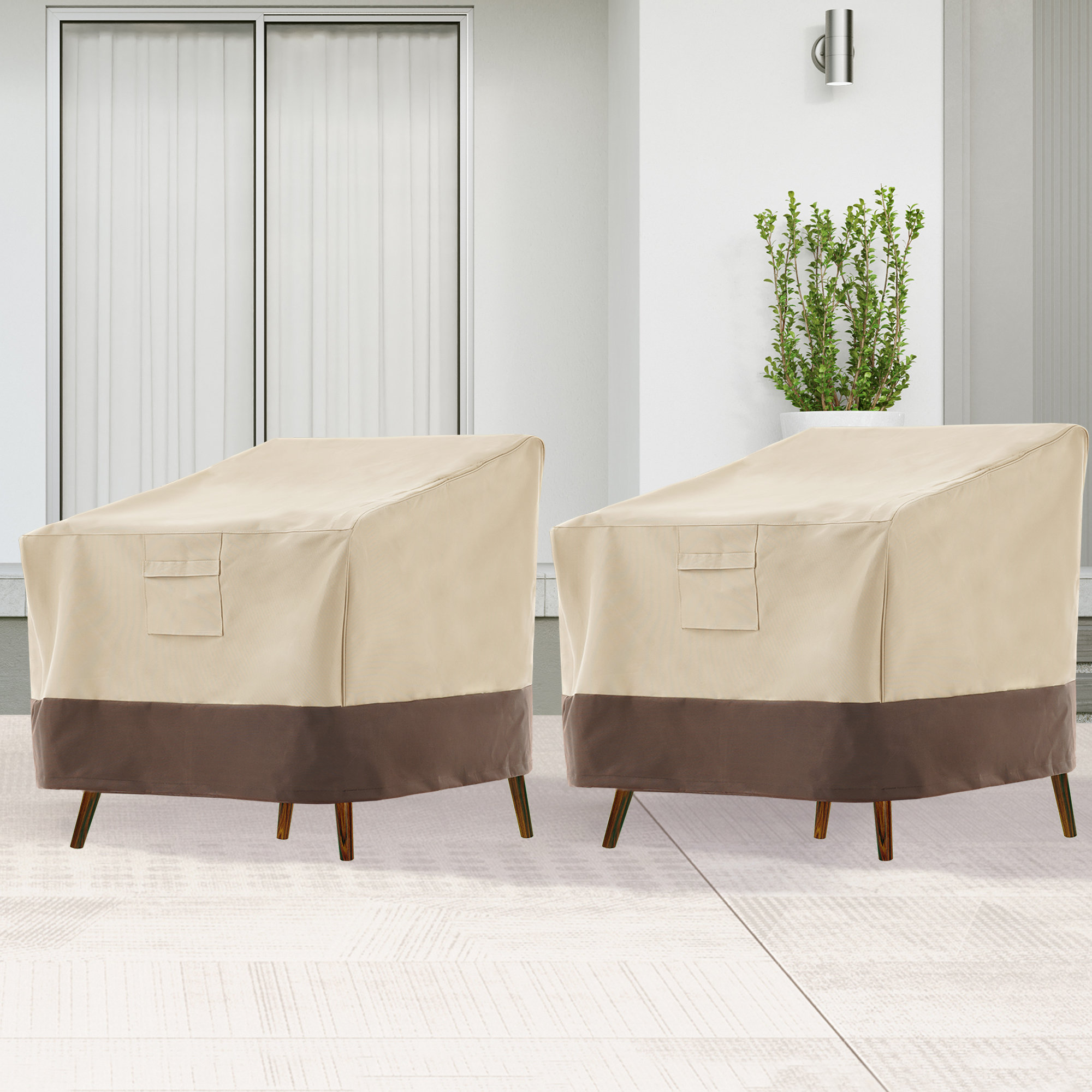 Arlmont & Co. Heavy Duty Patio Chair Cover Wayfair