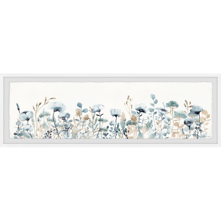 Marmont Hill Panoramic Flowers View by Marmont Hill - Picture Frame ...