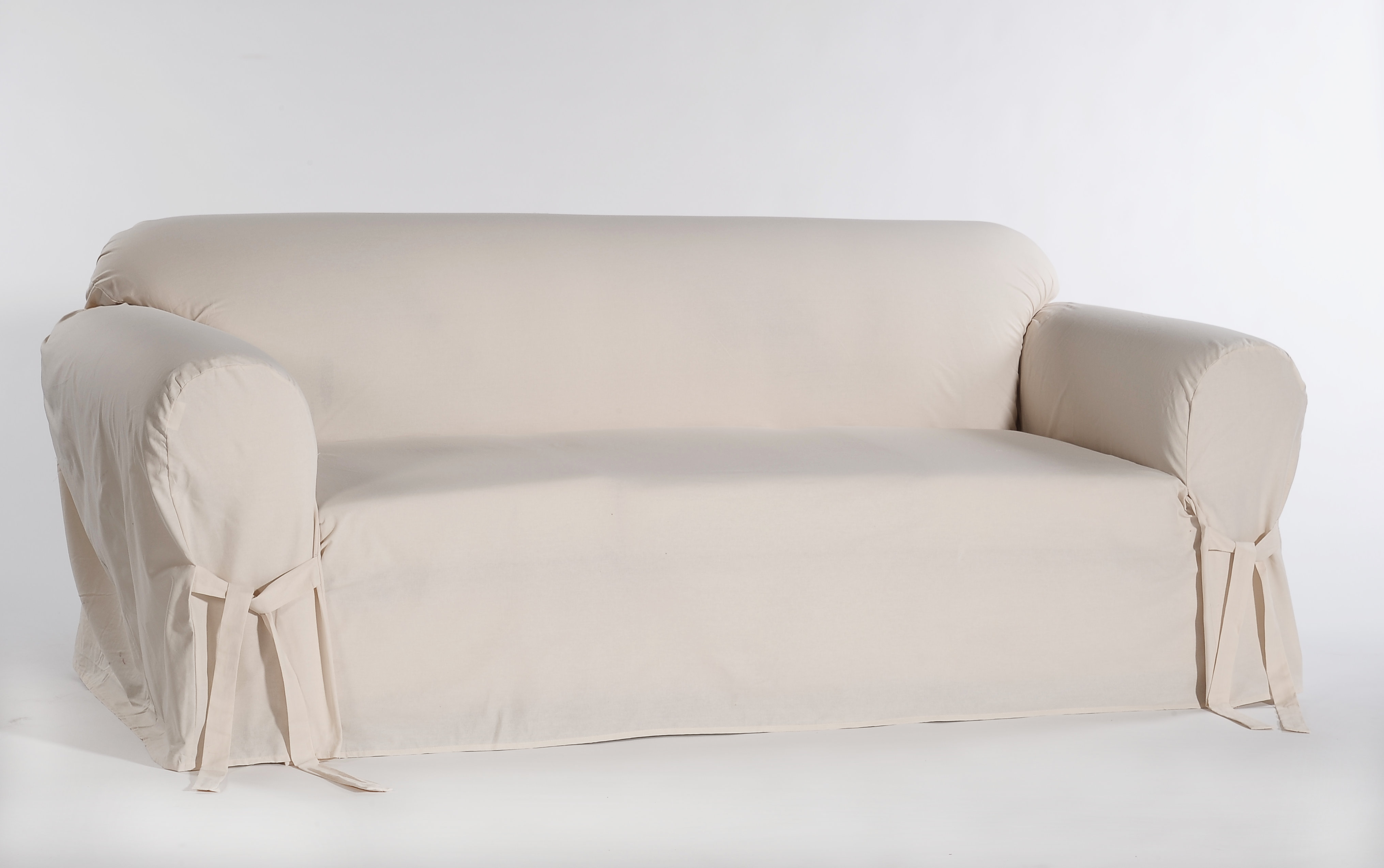 Rebrilliant Box Cushion Sofa Slipcover & Reviews Wayfair