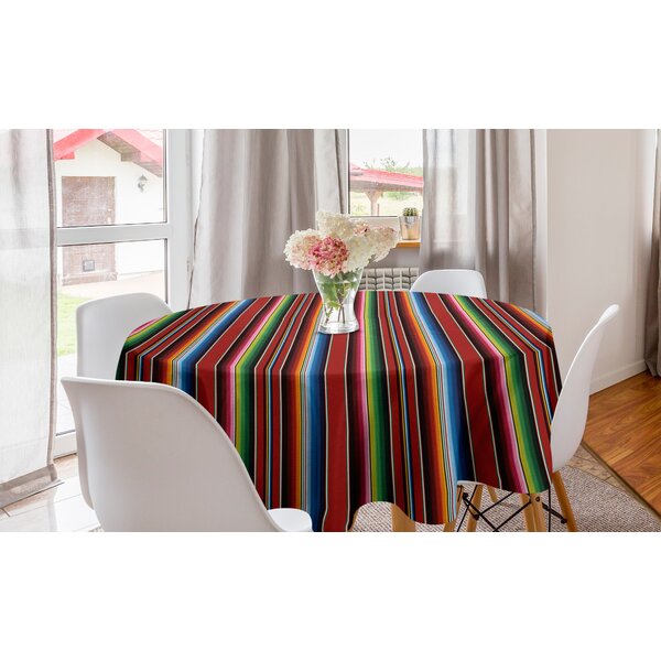 Serape ONWS-Yellow Blanket Table Cover Seat Cover Throw Mexican Design 5' X 7' 
