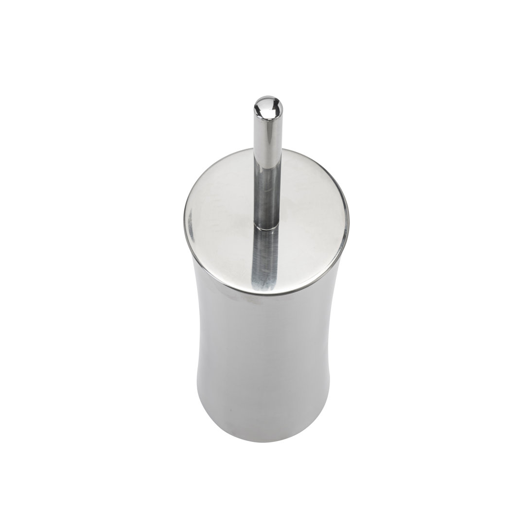 Modular Free Standing Toilet Brush Holder gray