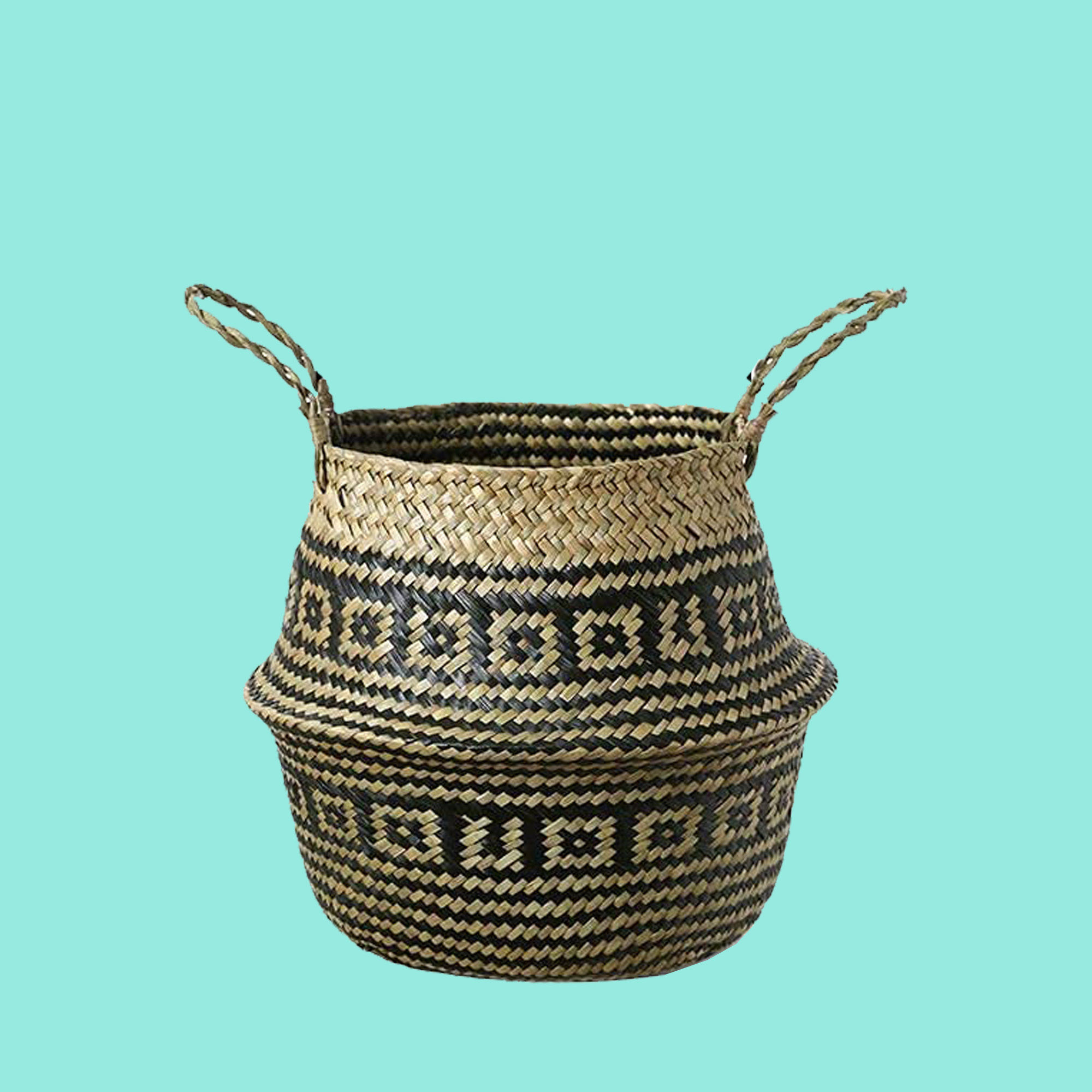 Dakota Fields Foldable Seagrass Basket Wayfair