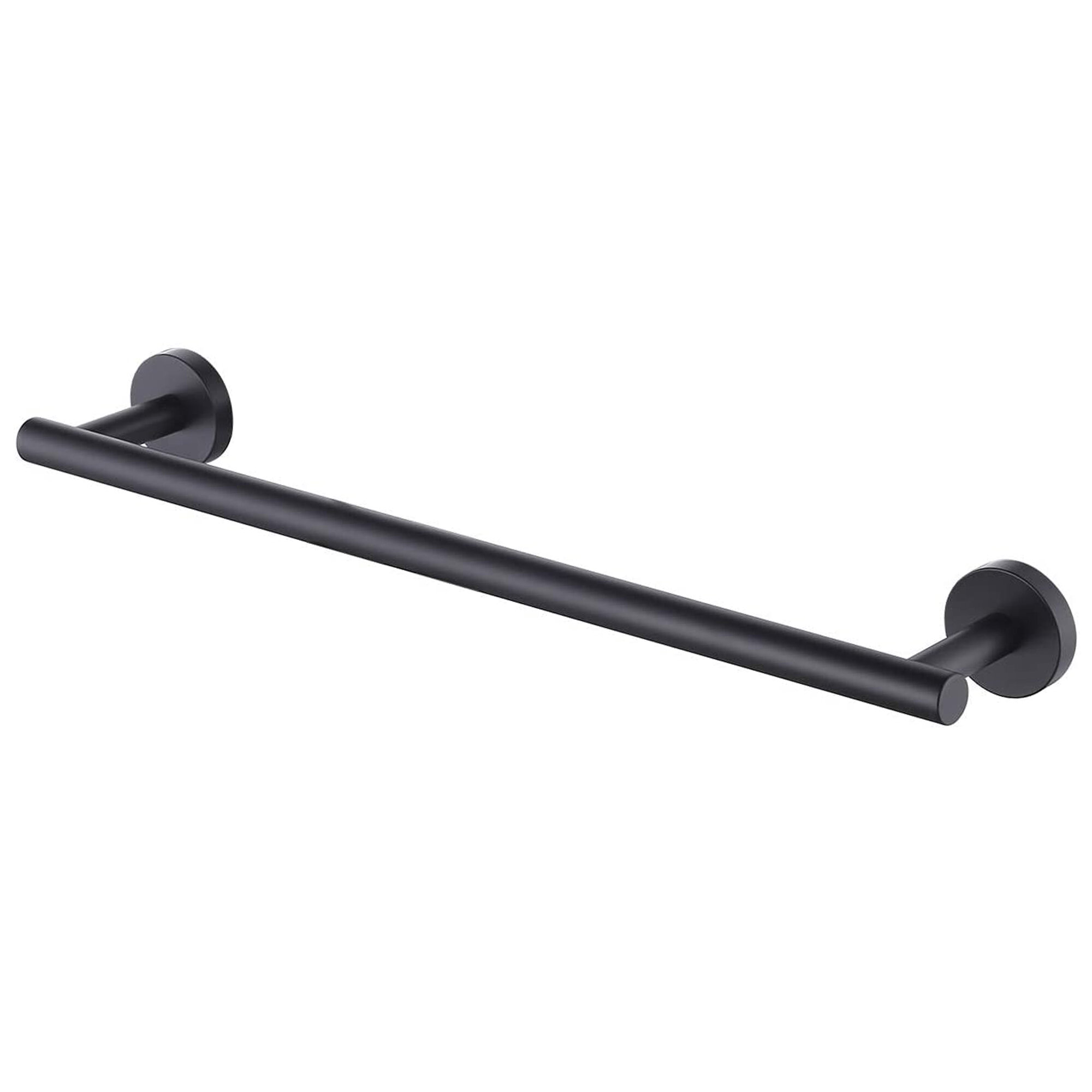 Towel Bar Brushed Nickel 24" Wall Mounted Towel Rack Variety Style Available 