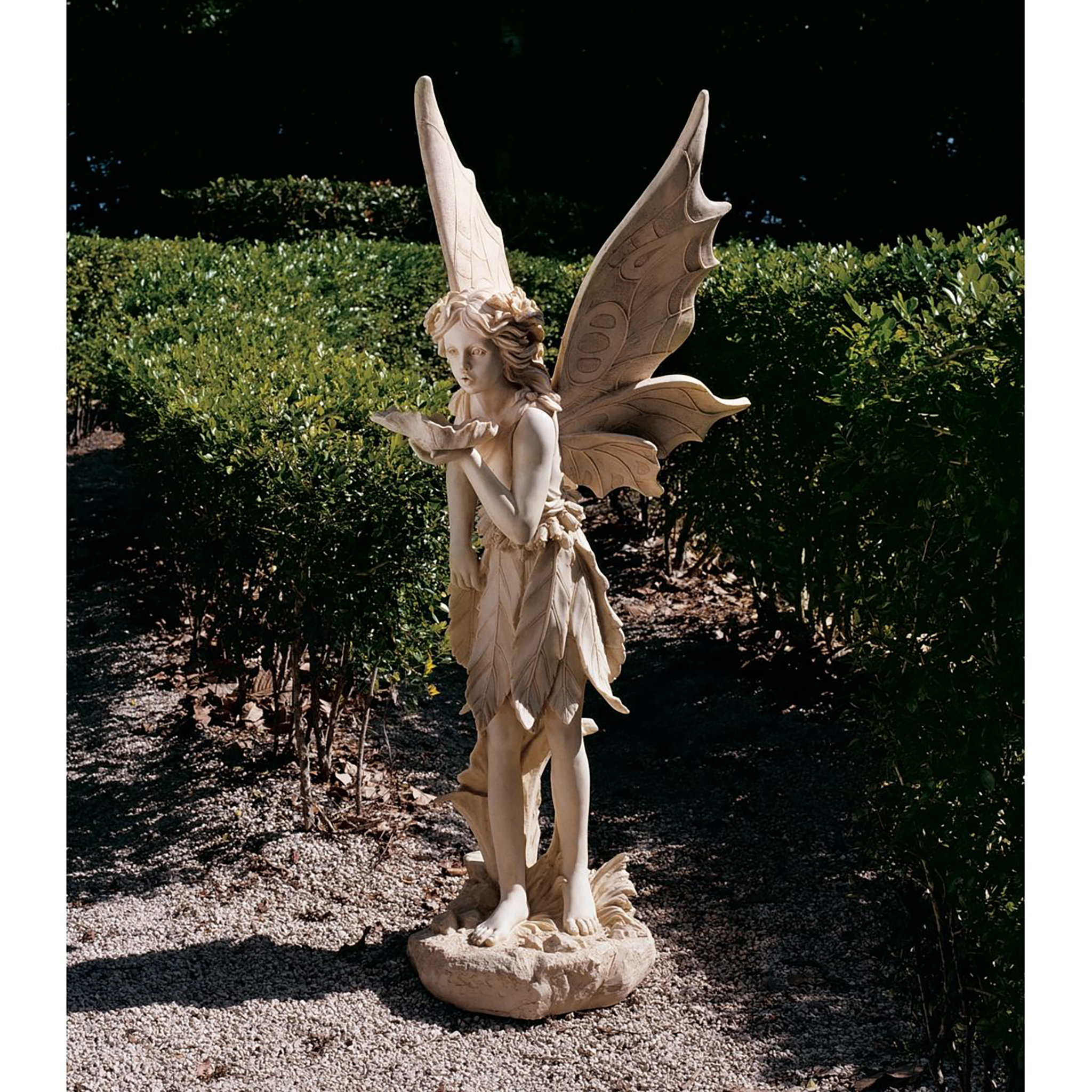 Lark Manor Mondamin Fairy of Kensington Garden Statue & Reviews Wayfair