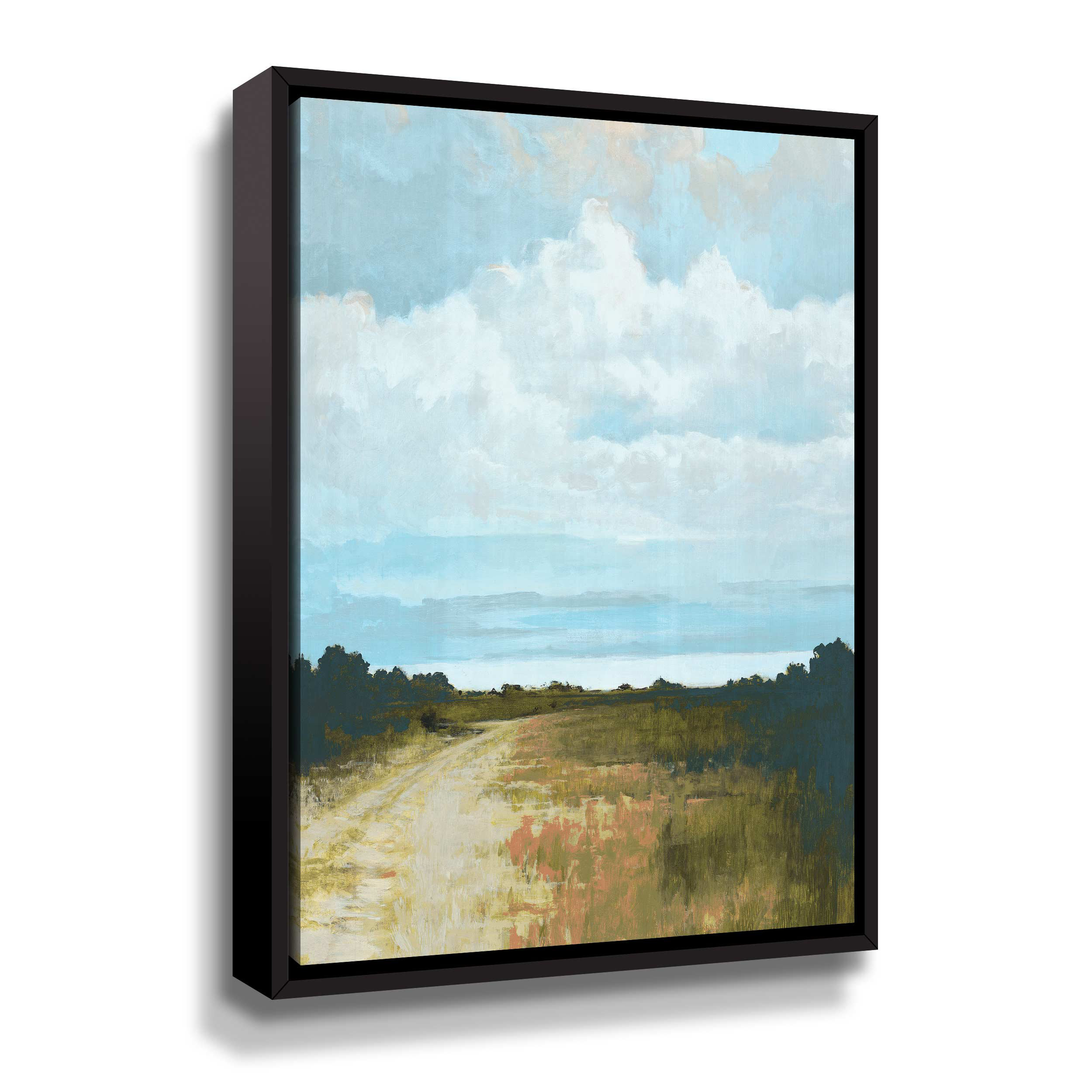 Winston Porter Rural Walk Rural Walk Painting on Canvas Wayfair