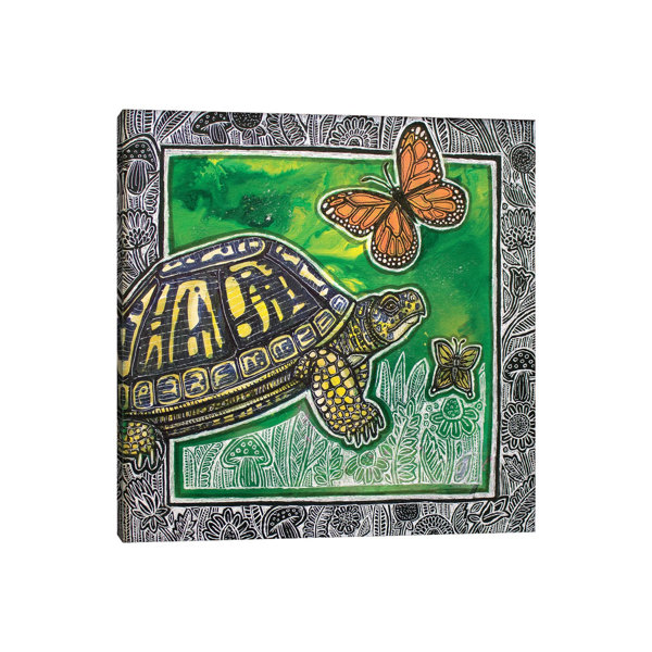 Bay Isle Home Chasing Flutterbys by - Wrapped Canvas | Wayfair.co.uk