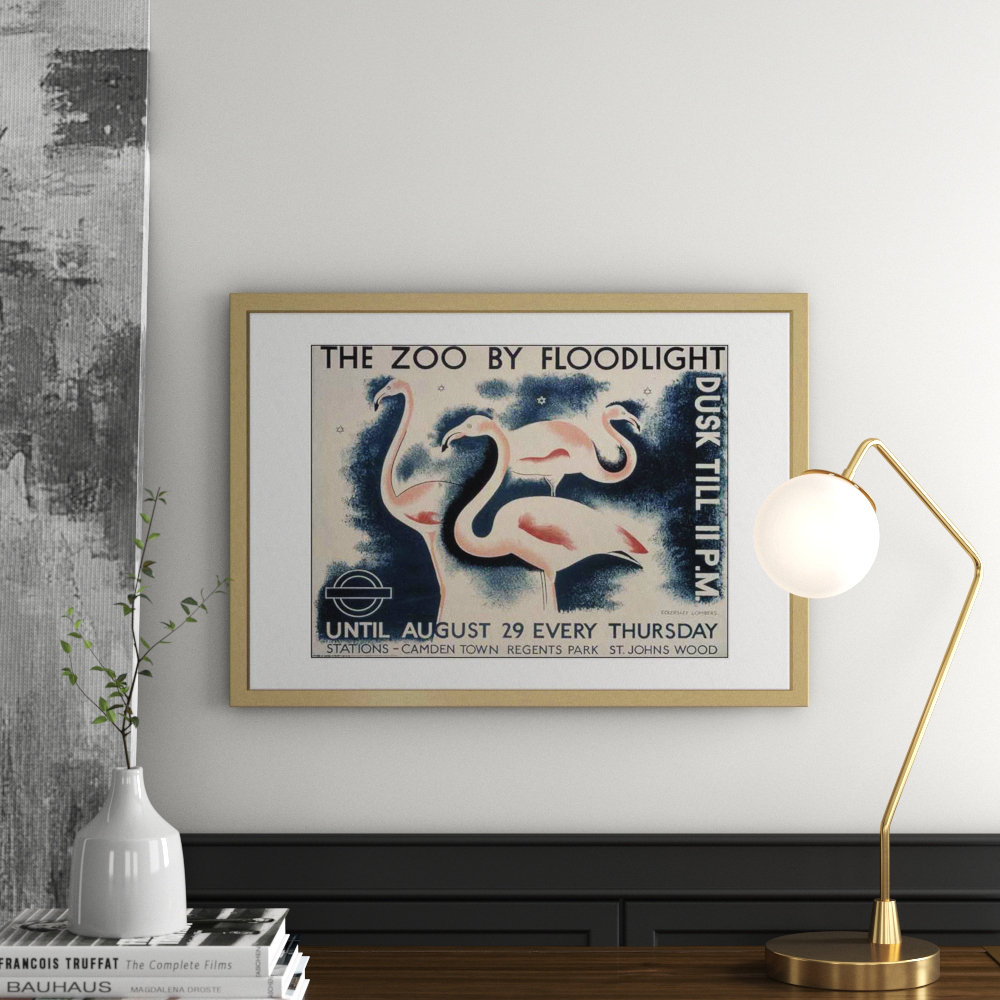 Sansibar Home Poster Transport For London - the Zoo by Floodlight